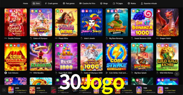 Cassino de Jogos 30Jogo